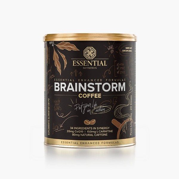 Brainstorm Coffee 186g - Essential Nutrition