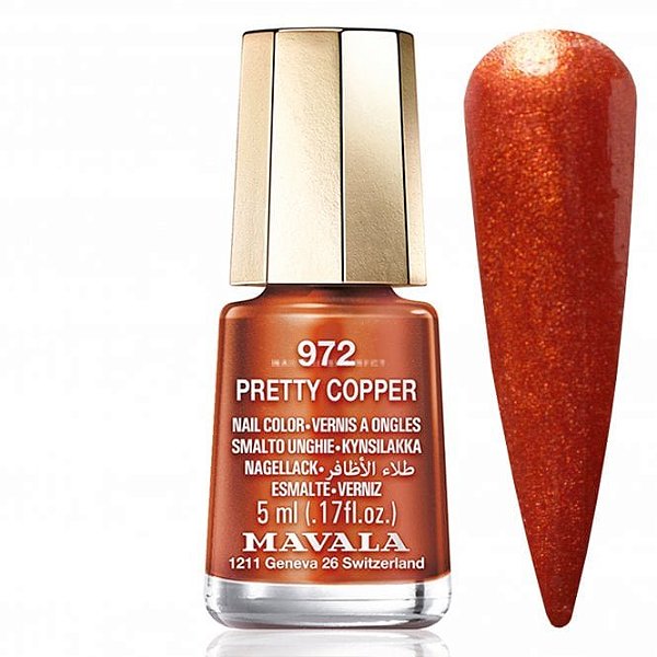 Pretty Rebel Color's - Cor 972 Pretty Rebel Copper 5ml - Mavala