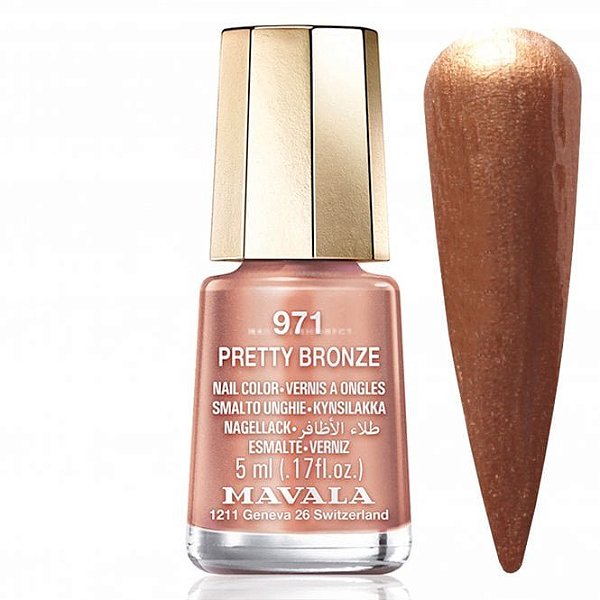 Pretty Rebel Color's - Cor 971 Pretty Rebel Bronze 5ml - Mavala