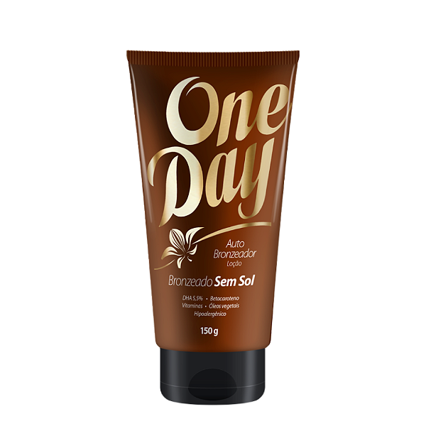 Loção Autobronzeadora Sem Sol - One Day 150g - ANASOL