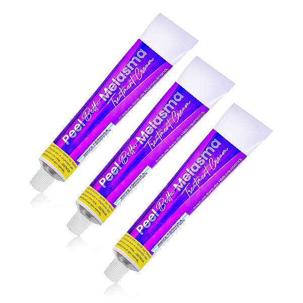 Kit 3 PeelBella Melasma Treatment Cream 30g - Livre de Hidroquinona