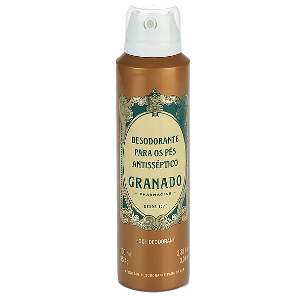 Desodorante Aerosol Para os Pés - Tradicional 100ml - Granado