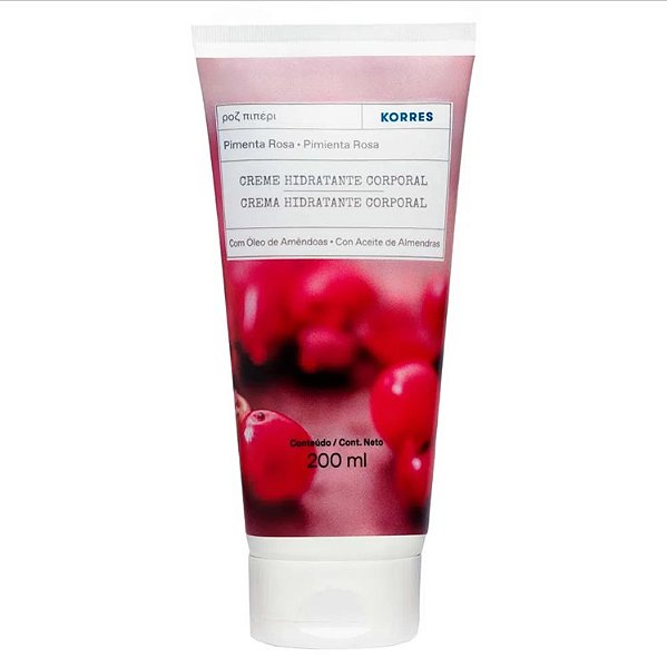 Creme Hidratante Corporal Pimenta Rosa - 200ml - Korres
