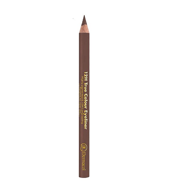 Lápis Delineador de Olhos - True Colour Eyeliner - No.4 Light Brown- Dermacol