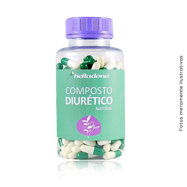 Composto Fitoterápico Diurético - 60 cáps - Belladona