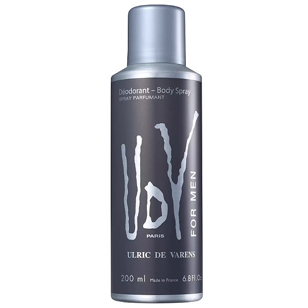 Desodorante BodySpray UDV For Men - Ulric de Varens Masc 200ml