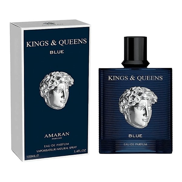Perfume Kings & Queens Blue Masc EDP 100ml - Amaran