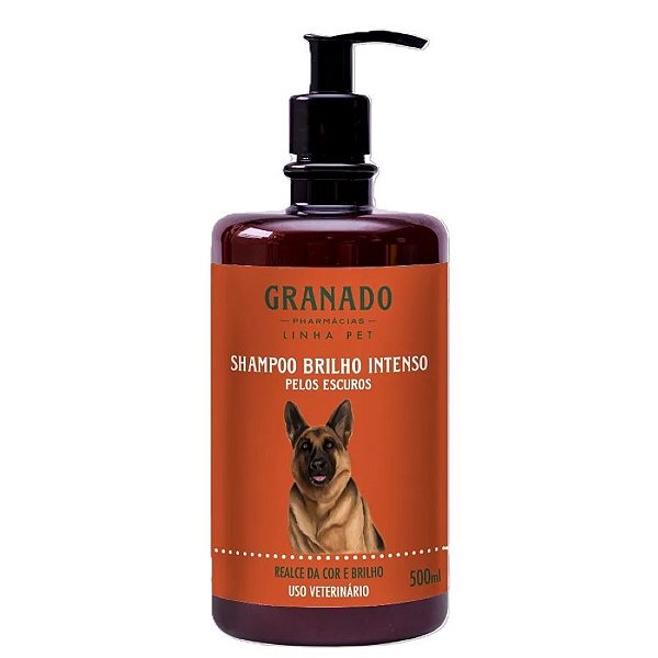 Shampoo Pet | Brilho p/ pelos Escuros 500ml - Granado