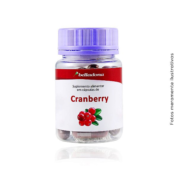Cranberry 500mg - 30 doses - Belladona