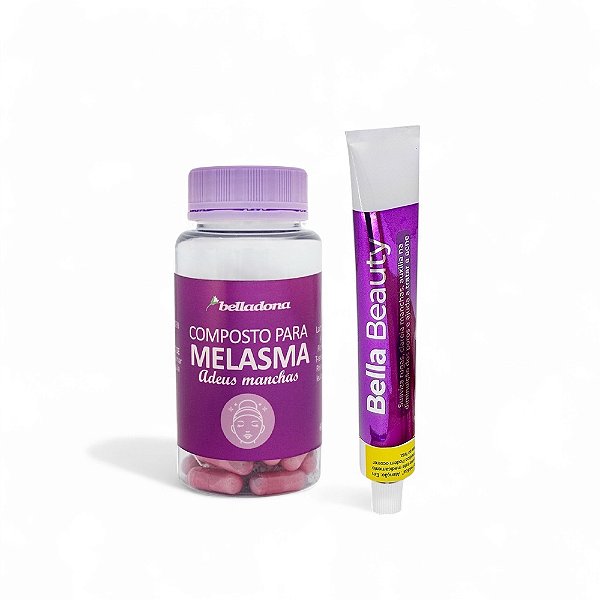 Kit BellaBeauty 0,05% e Antioxidante e Fotoprotetor Oral 60cáps - Original Belladona
