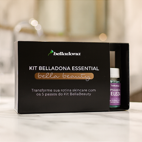 Kit BellaBeauty | Set de Cuidado Diário com 5 Produtos - Original Belladona