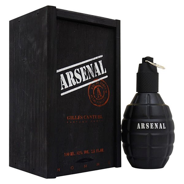 Perfume Arsenal Black | Masc EDP Original 100ml - by Gilles Cantuel