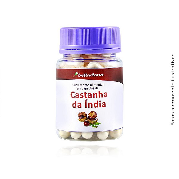 Castanha da Índia 300mg - 60 doses