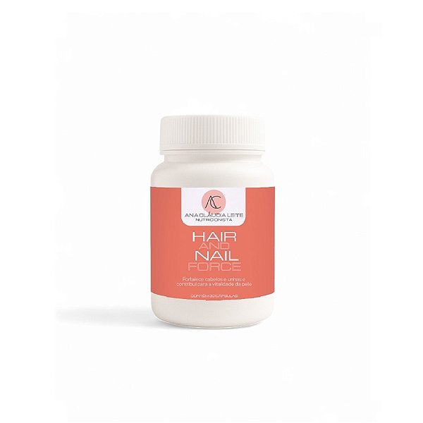 Hair & Nail Force – Crescimento e Fortalecimento para Cabelos e Unhas - 30 doses