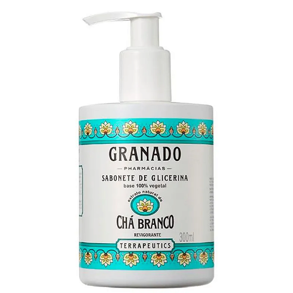 Sabonete Líquido de Glicerina 300ml - Chá Branco - Granado