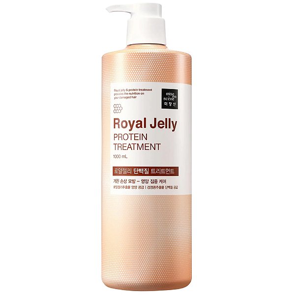 Máscara Coreana - Mise en Scène Royal Jelly Protein 1L