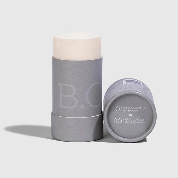 Desodotante Natural em Barra Intensivo Sem Perfume 50g - BOB