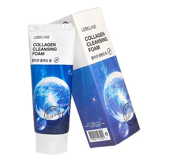 Espuma de Limpeza Facial com Colágeno - Collagen Foam 100ml - Lebelage