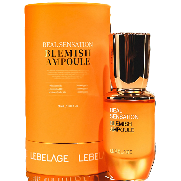 Ampola de Tratamento Facial para Manchas 30ml - Real Sensation - Lebelage