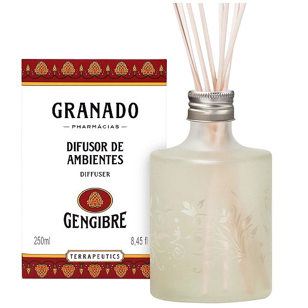 Difusor de Ambiente Gengibre 250ml - Terrapeutics Granado