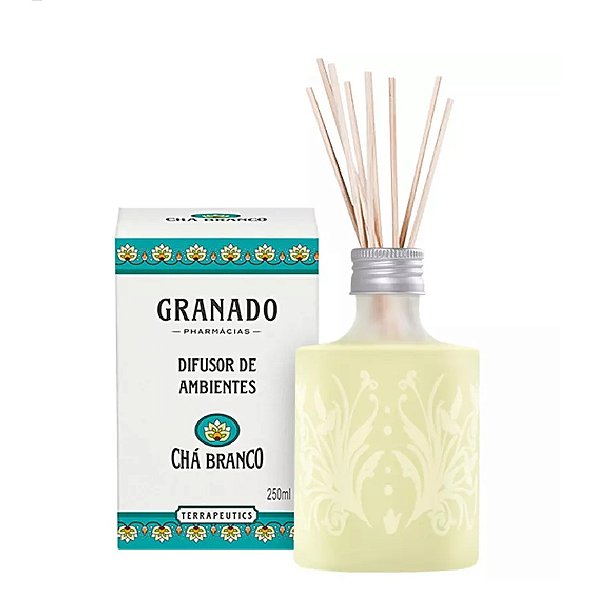 Difusor de Ambiente Cha Branco 250ml - Terrapeutics Granado