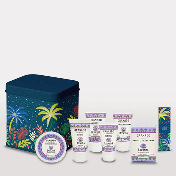 Kit Lata Terrapeutics Lavanda e Cedro