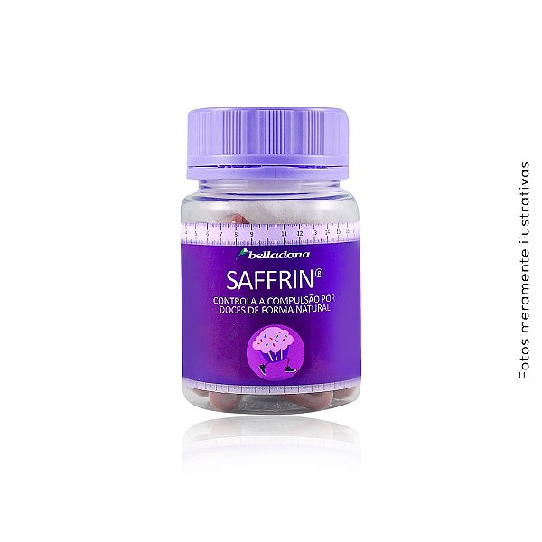 Saffrin - Controle da Compulsão por Doces 88,25mg - 60 cáps - Belladona