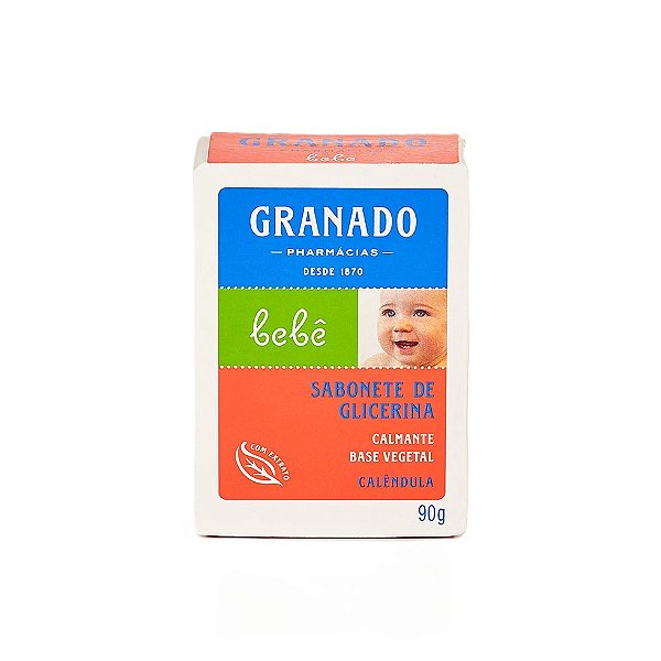 Sabonete Barra de Glicerina - Bebê Calendula 90g - Granado