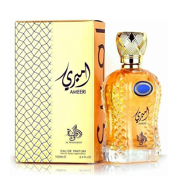 AMEERI | EAU Masc 100ml - Feito em Dubai - Al Wataniah