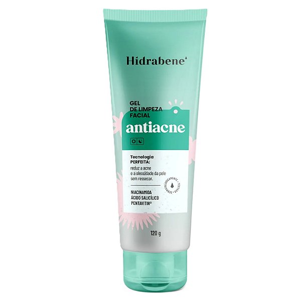 Gel de Limpeza Facial Antiacne 120g - Hidrabene