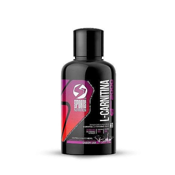 L-Carnitina com Vitaminas 480ml Sabor Uva - Sports Nutrition