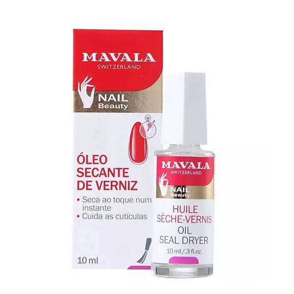 Óleo Secante para Unhas | Oil Seal Dryer 10ml - Mavala