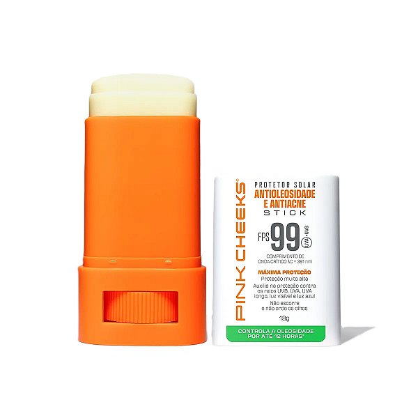 Protetor Solar Facial Antioleosidade e Antiacne 18g - Pink Cheeks