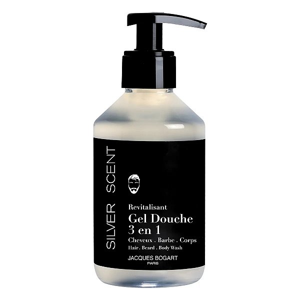 Gel de banho Cabelo, barba e corpo Silver Scent 250mL - Jacques Bogart