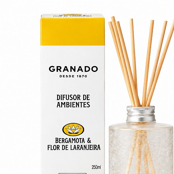 Difusor de Ambiente | Bergamota & Flor de Laranjeira 250ml - Granado