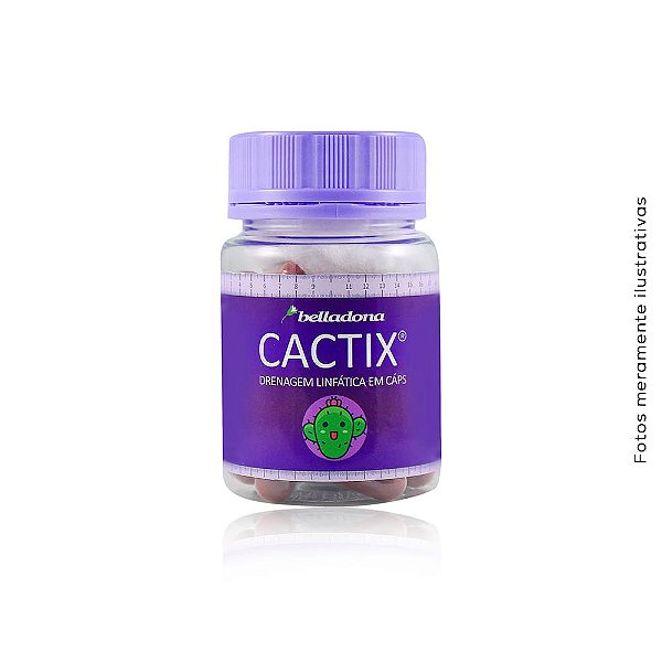 Cactix® 500mg - Drenagem linfática - 30 cápsulas