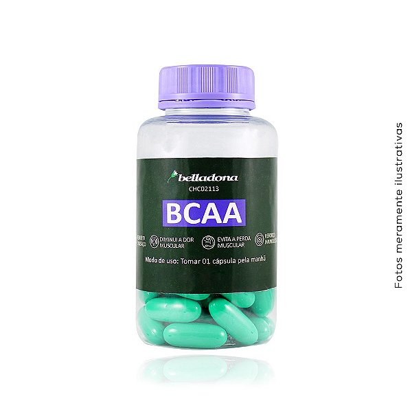 BCAA + TCM + Complexo B - 60 caps