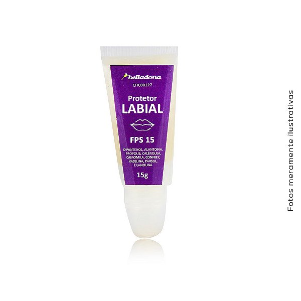 Protetor Labial FPS 15 com Própolis e D-pantenol - 20g