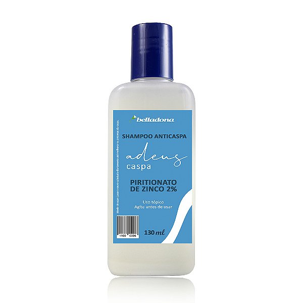 Shampoo Anticaspa com Piritionato de Zinco - 130ml