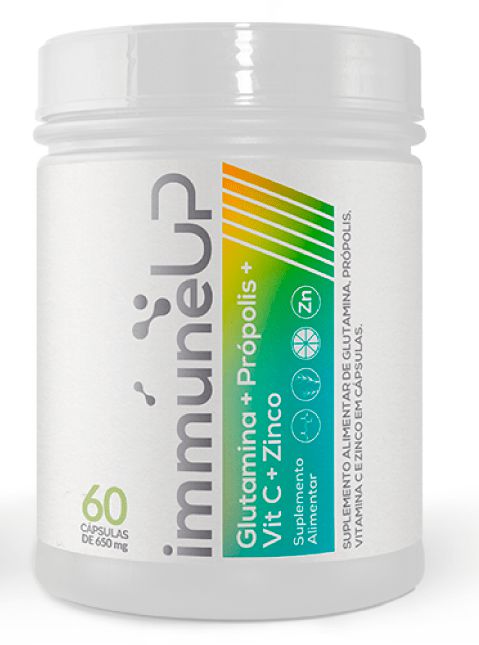 Immune UP - Glutamina + Própolis + Vit C + Zinco - BellaBelha 60 doses