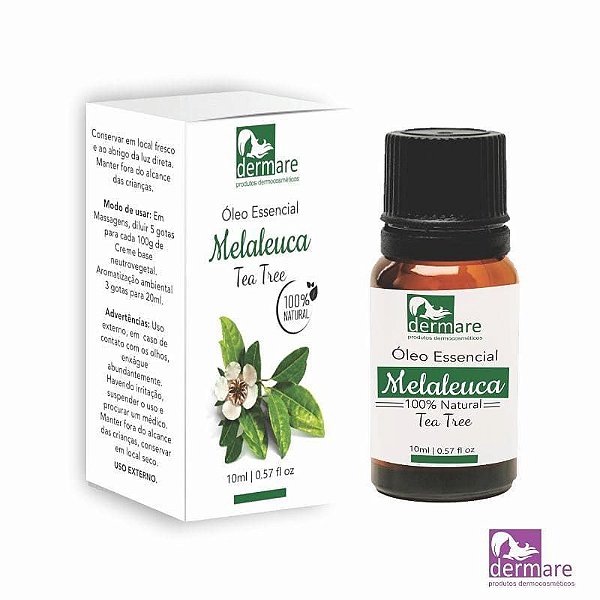 Óleo Essencial de Melaleuca 10ml - Dermare