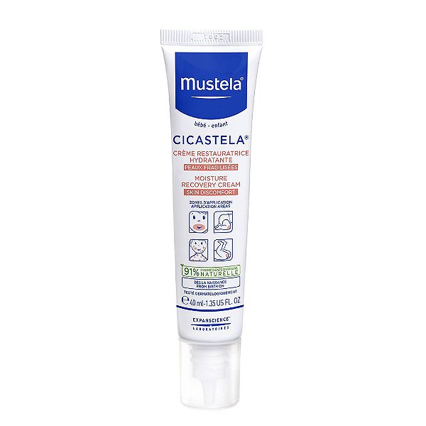 Creme Cicastela Reparador Hidratante 40ml - Mustela