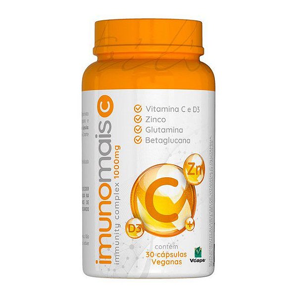 Vitamina ImunoMais C - 30 Cápsulas Veganas