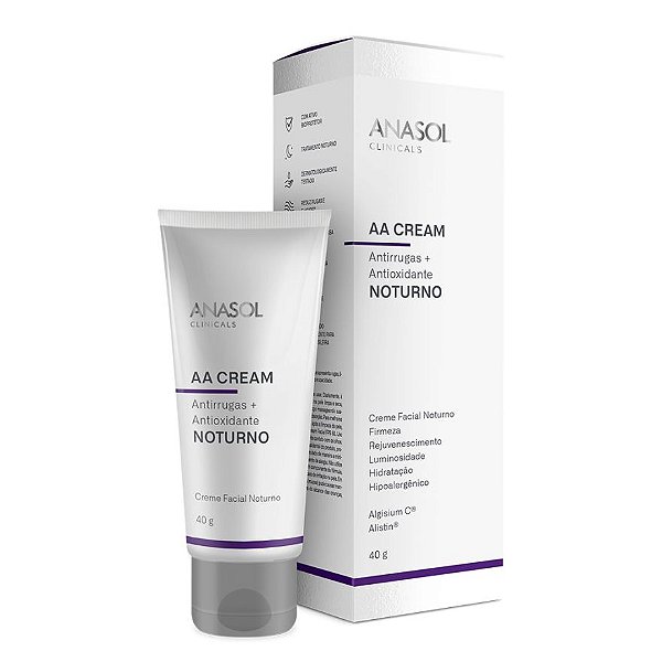 Cream Antirrugas - Anasol AA  Noturno - 40g