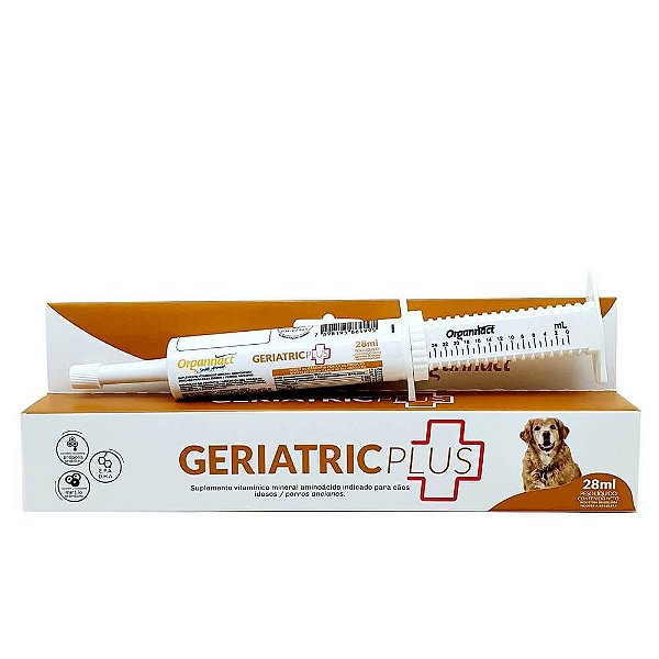 Suplemento Vitamínico Geriatric Plus 28mL - Organnact