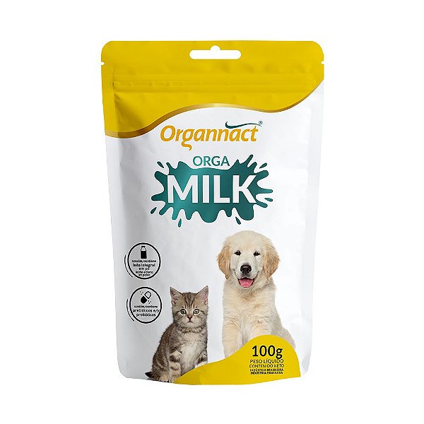 Suplemento Vitamínico - OrgaMilk 100g - Organnact