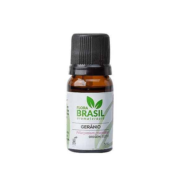 Óleo Essencial - GERÂNIO 5ml Flora Brasil