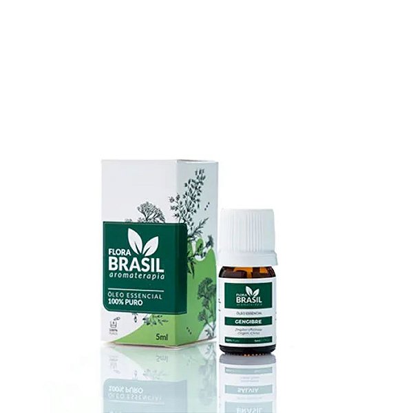 Óleo Essencial - Gengibre 5ml - Flora Brasil