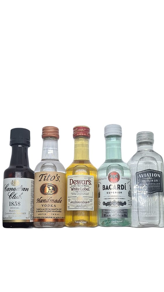 Kit 10 Un Mini Bebidas Original E Lacrado 50ml
