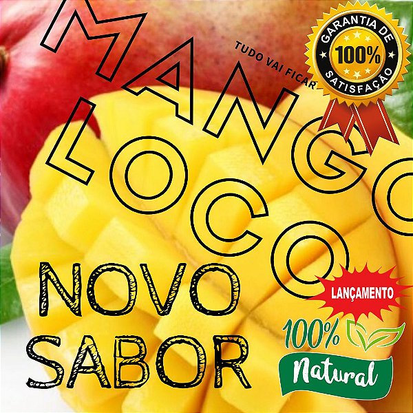 Sachê individual - Sabor Mango Loco - Gin Fácil